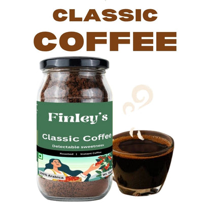 Classic Coffee Powder Jar