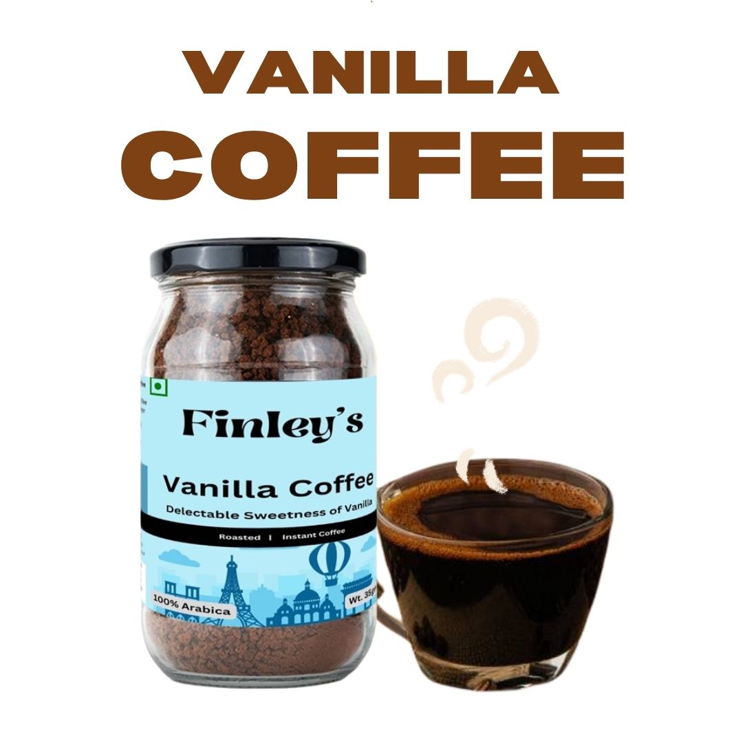 Vanilla Coffee Powder Jar